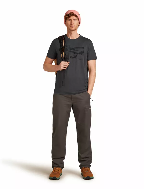 Zdjęcie 6 produktu Koszulka Icebreaker Merino Tech Lite SS Tee The Climb Men