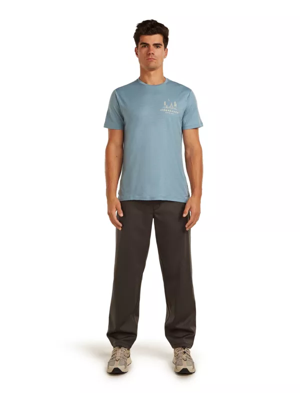 Zdjęcie 5 produktu Koszulka Icebreaker Merino 150 Tech Lite SS Tee Peaceful Pass Men