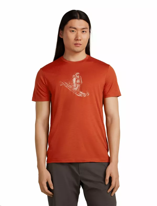 Zdjęcie 1 produktu Koszulka Icebreaker Merino Tech Lite SS Tee Skiing Yeti Men