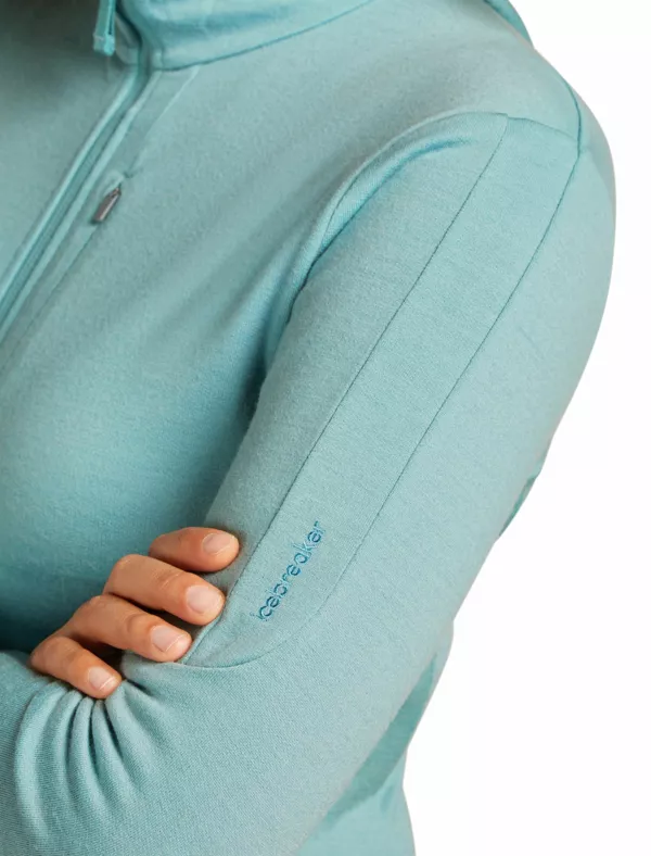 Zdjęcie 9 produktu Bluza Icebreaker Merino 260 Quantum Long Sleeve Zip Hoodie Jacket Women