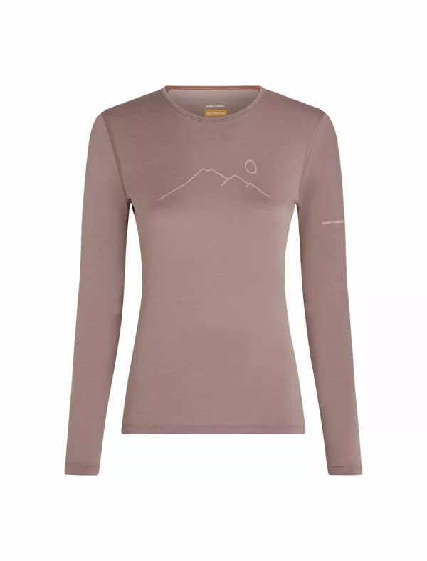 Zdjęcie 0 produktu Koszulka Icebreaker Merino 200 Oasis LS Crewe Rainer Ridge Women