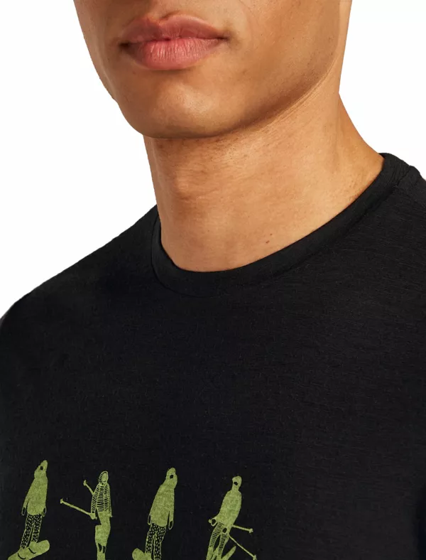 Zdjęcie 5 produktu Koszulka Icebreaker Merino Tech Lite SS Tee Snow Day Men