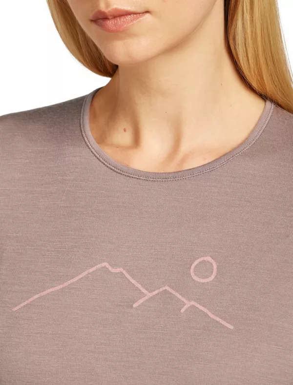 Zdjęcie 4 produktu Koszulka Icebreaker Merino 200 Oasis LS Crewe Rainer Ridge Women