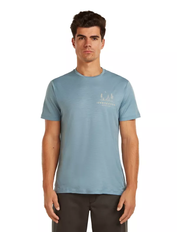 Zdjęcie 1 produktu Koszulka Icebreaker Merino 150 Tech Lite SS Tee Peaceful Pass Men