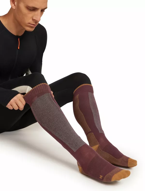 Zdjęcie 2 produktu Skarpety narciarskie Icebreaker Merino Ski+ Light OTC MenSkarpety narciarskie Icebreaker Merino Ski+ Light OTC Men