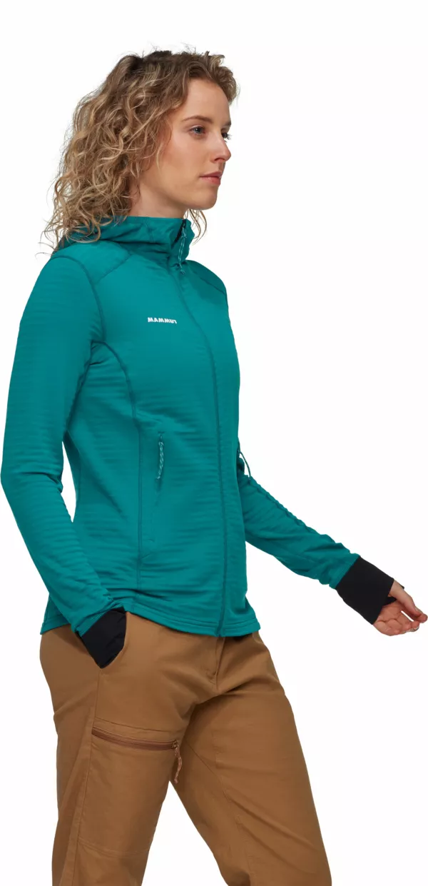 Zdjęcie 2 produktu Bluza polarowa Mammut Taiss Light ML Hooded Jacket Women