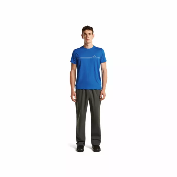 Zdjęcie 4 produktu Koszulka Icebreaker Merino 150 Tech Lite SS Tee Range Stripes Men