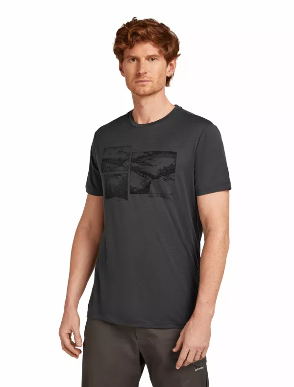 Zdjęcie 1 produktu Koszulka Icebreaker Merino Tech Lite SS Tee The Climb Men