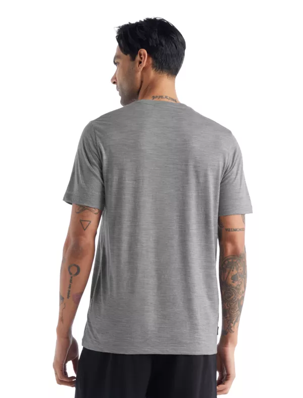 Zdjęcie 2 produktu Koszulka Męska Icebreaker Merino Tech Lite SS Tee Move to Natural