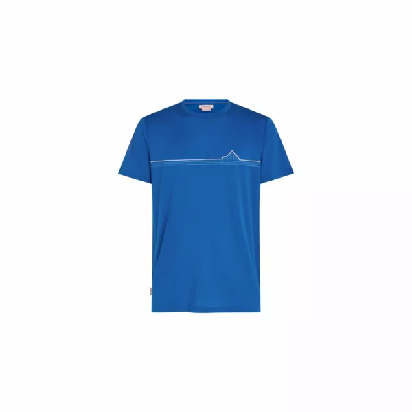 Zdjęcie 0 produktu Koszulka Icebreaker Merino 150 Tech Lite SS Tee Range Stripes Men