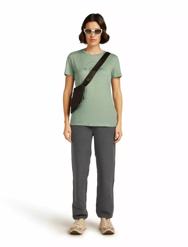 Zdjęcie 6 produktu Koszulka Icebreaker Merino 150 Tech Lite III SS Tee Sunrise Summit T-shirt Women