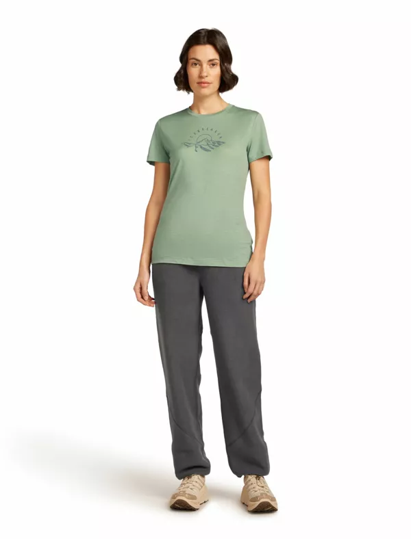Zdjęcie 3 produktu Koszulka Icebreaker Merino 150 Tech Lite III SS Tee Sunrise Summit T-shirt Women