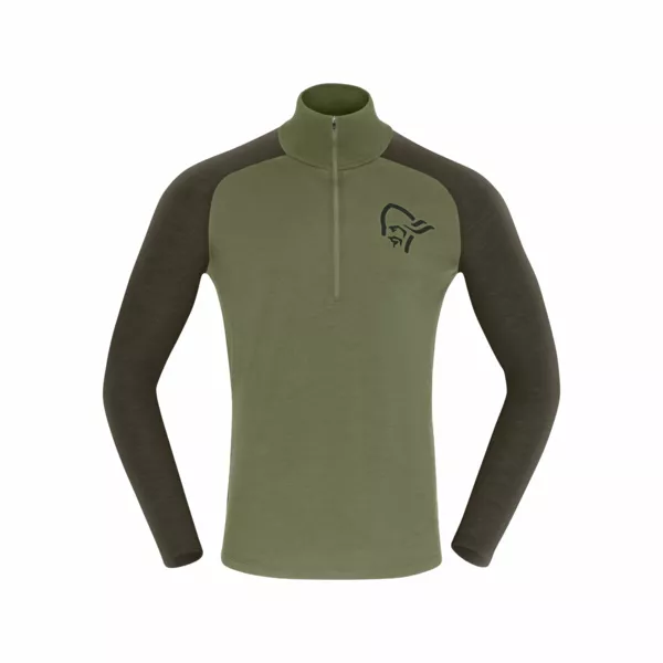 Zdjęcie 0 produktu Koszulka merino Norrona Femund PureUll Zip Neck Men