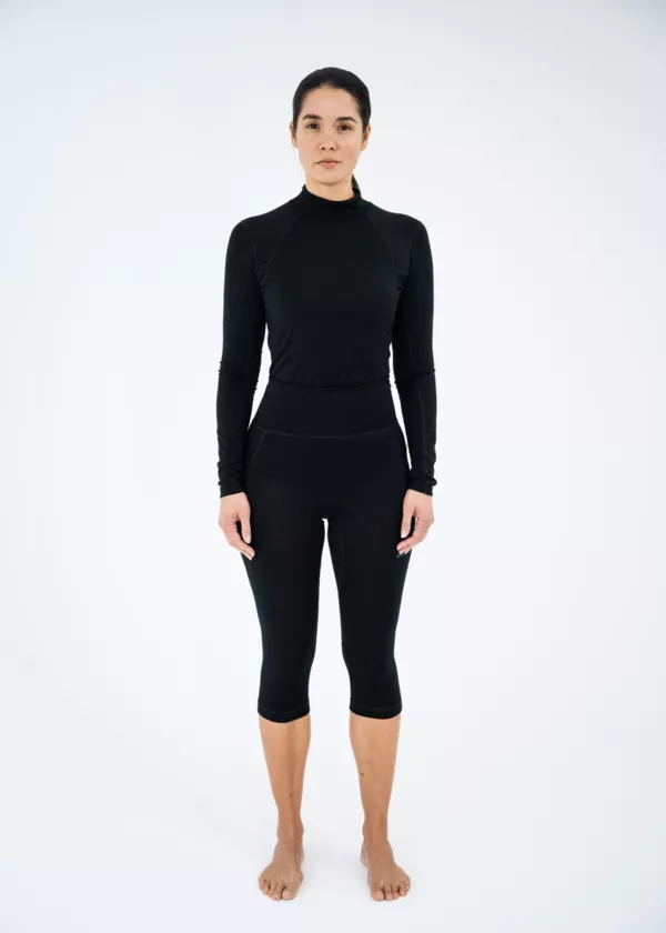 Zdjęcie 2 produktu Spodenki termoaktywne Black Yak Gurla Merino Baselayer 3/4 Tight Women