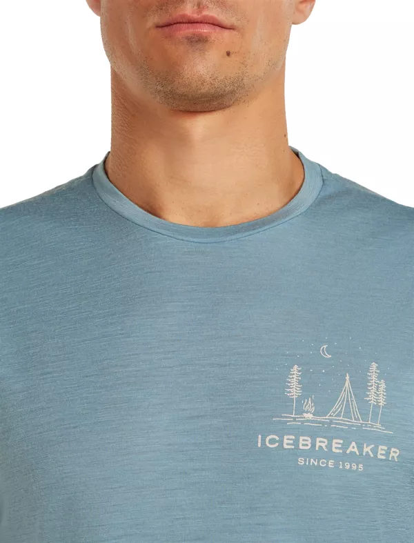 Zdjęcie 3 produktu Koszulka Icebreaker Merino 150 Tech Lite SS Tee Peaceful Pass Men