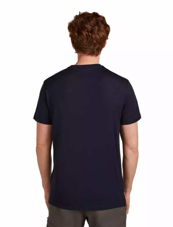 Zdjęcie 2 produktu Koszulka Icebreaker Merino Tech Lite SS Tee Mountain Pulse Men