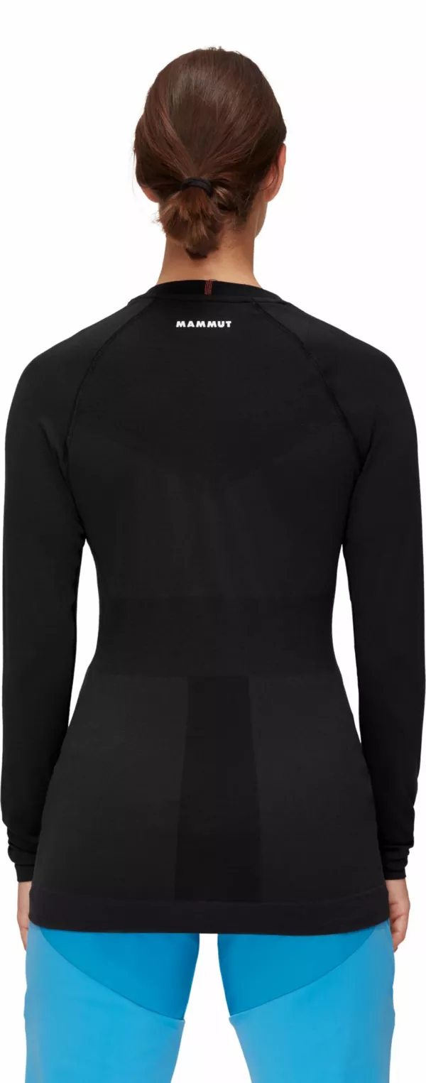 Mammut Women's Trift Long-Sleeve Shirt - Merino Wool Blend, Seamless, Temperature Regulating Base Layer