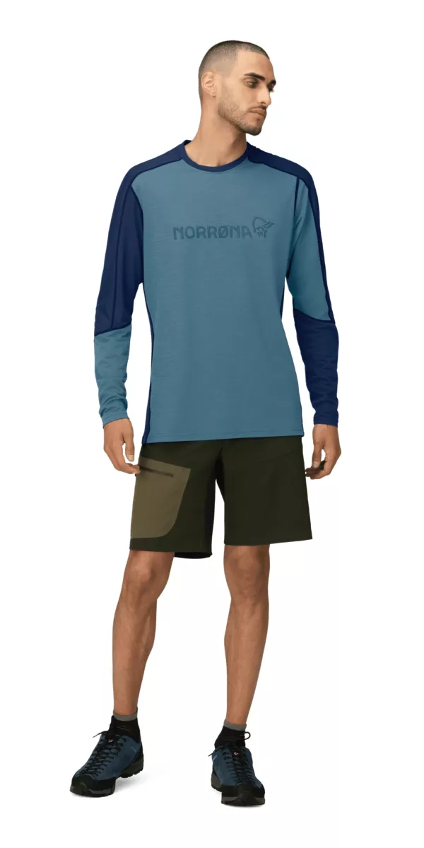 Zdjęcie 2 produktu Koszulka Norrona Falketind Equaliser Merino Round Neck Longsleeve Men