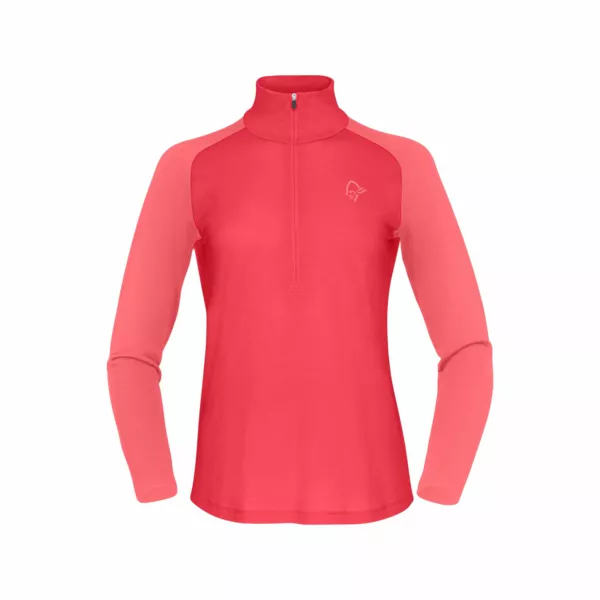 Zdjęcie 0 produktu Koszulka merino Norrona Femund PureUll Zip Neck Women