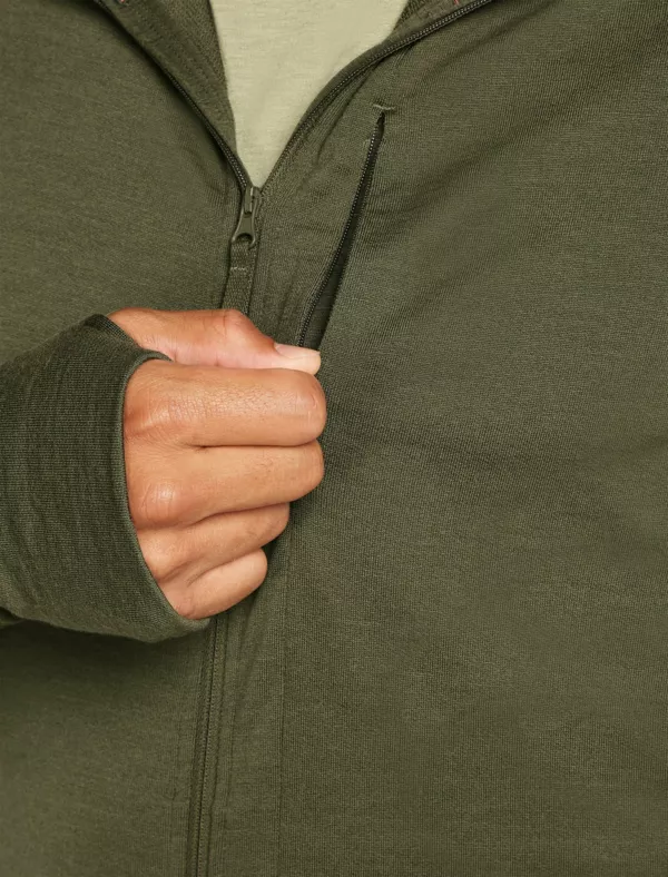 Zdjęcie 7 produktu Bluza Icebreaker Merino 260 Quantum Long Sleeve Zip Hoodie Jacket Men
