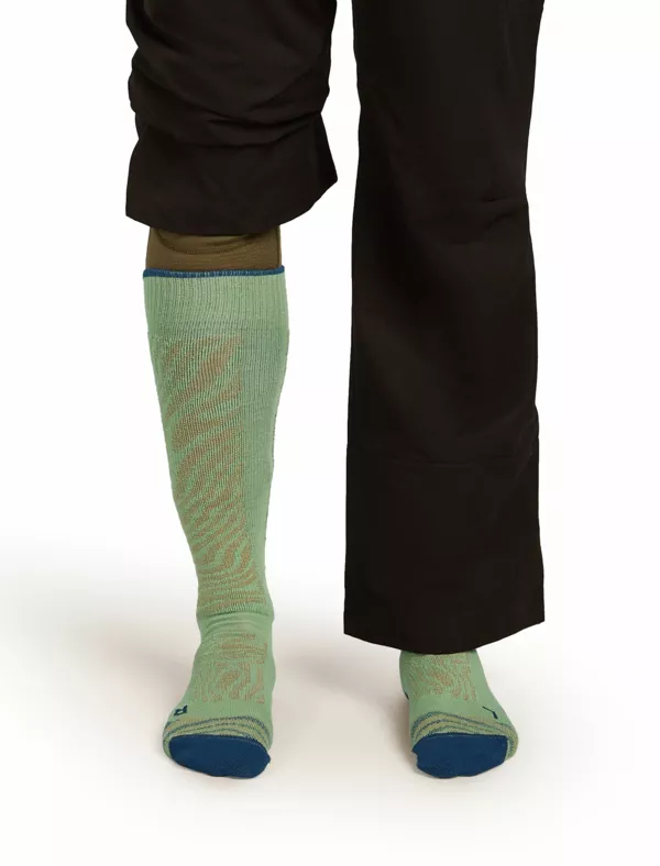 Zdjęcie 3 produktu Skarpety Narciarskie Icebreaker Ski+ Medium OTC Mountain Contour Men