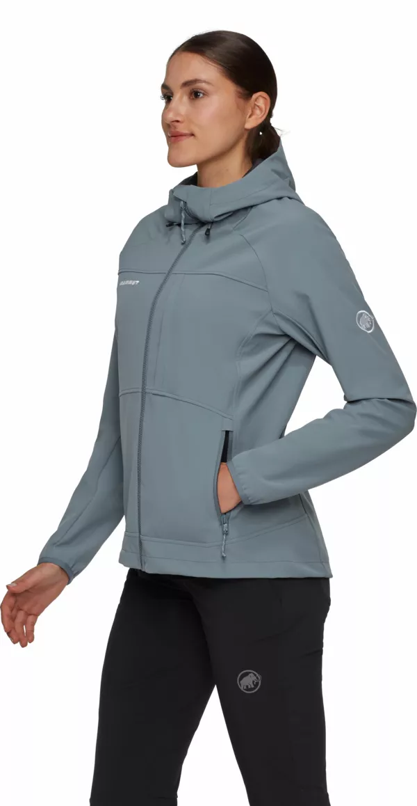 Zdjęcie 2 produktu Kurtka softshell Mammut Ultimate Comfort SO Hooded Jacket Women