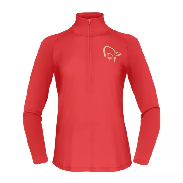Zdjęcie 0 produktu Koszulka merino Norrona Femund PureUll Zip Neck Women