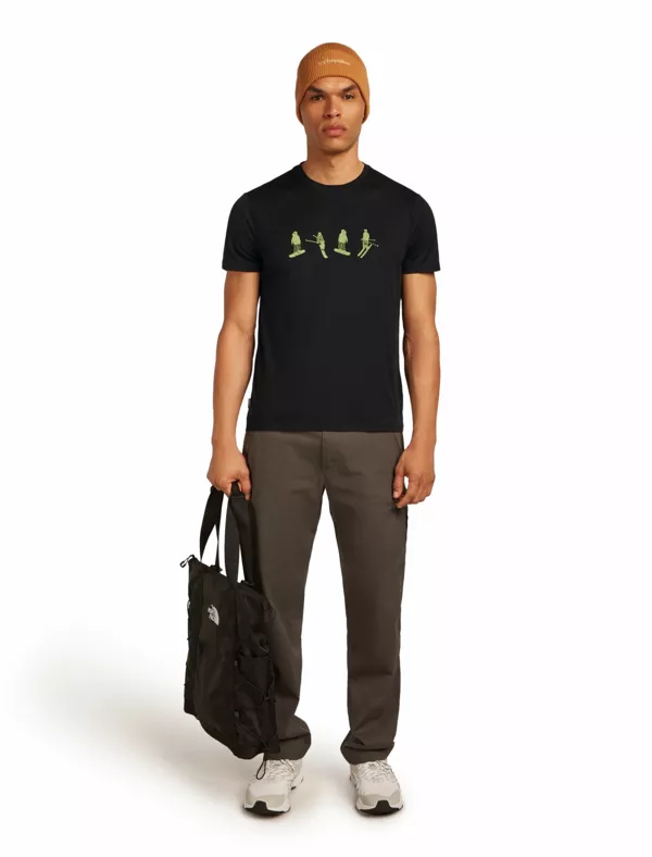 Zdjęcie 6 produktu Koszulka Icebreaker Merino Tech Lite SS Tee Snow Day Men