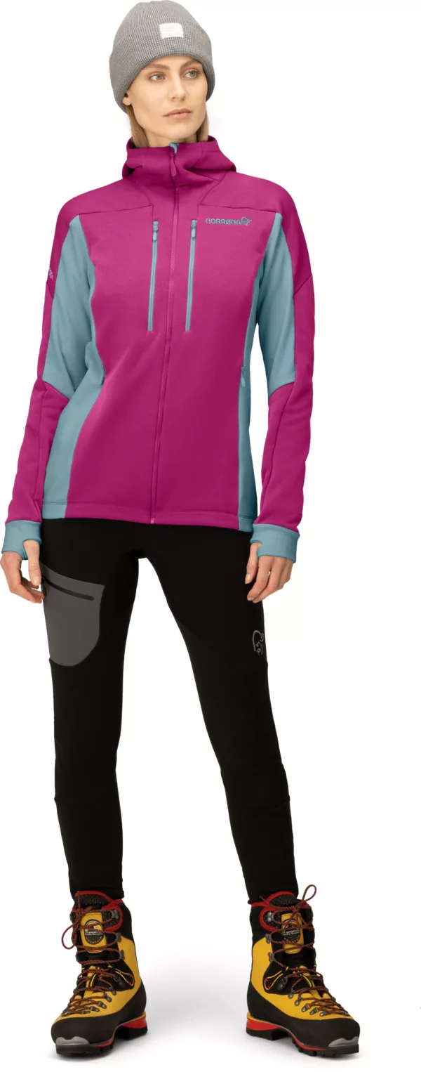 Zdjęcie 2 produktu Polar Norrona Trollveggen Powerstretch Pro Zip Hood Women