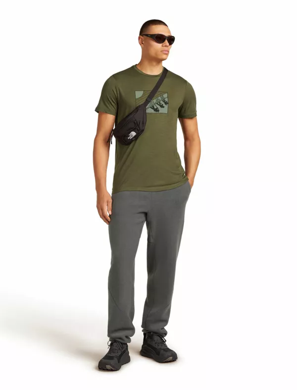 Zdjęcie 6 produktu Koszulka Icebreaker Merino Tech Lite SS Tee In The Wild Men