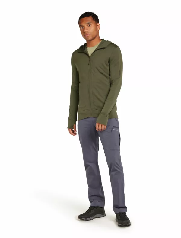 Zdjęcie 3 produktu Bluza Icebreaker Merino 260 Quantum Long Sleeve Zip Hoodie Jacket Men