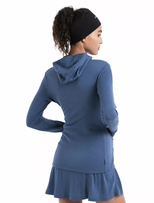 Zdjęcie 3 produktu Bluza Icebreaker Merino 260 Quantum Long Sleeve Zip Hoodie Jacket Women