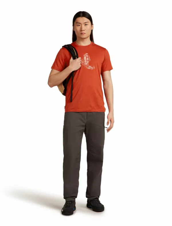 Zdjęcie 6 produktu Koszulka Icebreaker Merino Tech Lite SS Tee Skiing Yeti Men