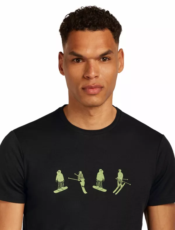 Zdjęcie 4 produktu Koszulka Icebreaker Merino Tech Lite SS Tee Snow Day Men