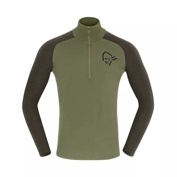 Zdjęcie 0 produktu Koszulka merino Norrona Femund PureUll Zip Neck Men