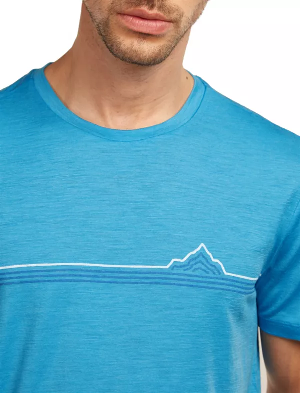 Zdjęcie 3 produktu Koszulka Icebreaker Merino 150 Tech Lite SS Tee Evolving Layers Men