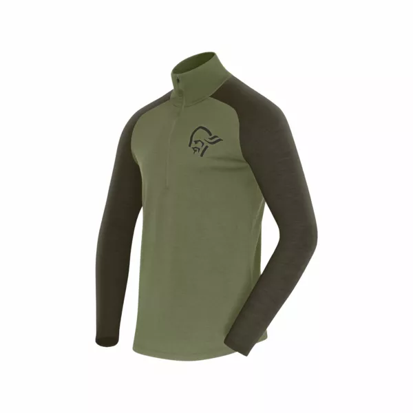 Zdjęcie 1 produktu Koszulka merino Norrona Femund PureUll Zip Neck Men