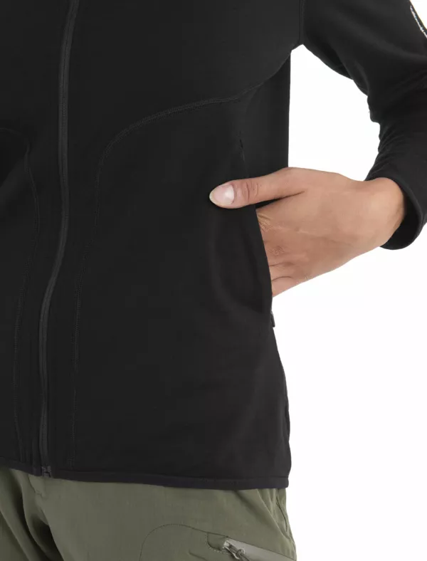 Zdjęcie 5 produktu Bluza Icebreaker Merino 560 RealFleece Elemental LS Zip Hoodie Women