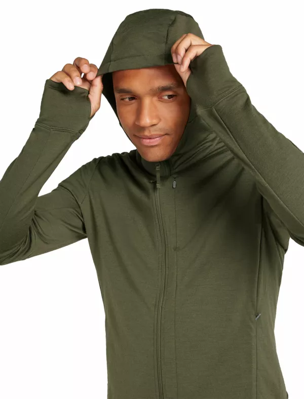Zdjęcie 4 produktu Bluza Icebreaker Merino 260 Quantum Long Sleeve Zip Hoodie Jacket Men