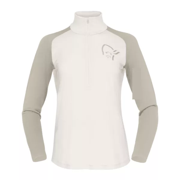 Zdjęcie 0 produktu Koszulka merino Norrona Femund PureUll Zip Neck Women