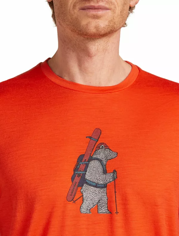 Zdjęcie 4 produktu Koszulka Icebreaker Merino Tech Lite SS Tee Bear Tour Men