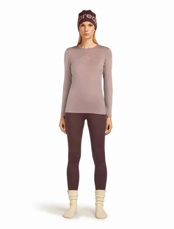 Zdjęcie 5 produktu Koszulka Icebreaker Merino 200 Oasis LS Crewe Rainer Ridge Women