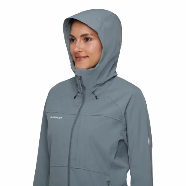 Zdjęcie 4 produktu Kurtka softshell Mammut Ultimate Comfort SO Hooded Jacket Women