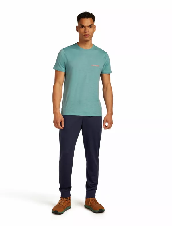 Zdjęcie 3 produktu Koszulka Icebreaker Merino Tech Lite SS Tee Wordmark Men