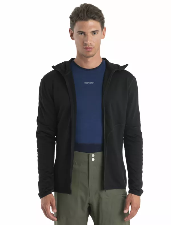 Zdjęcie 4 produktu Bluza Icebreaker Merino 560 RealFleece Elemental LS Zip Hoodie Men