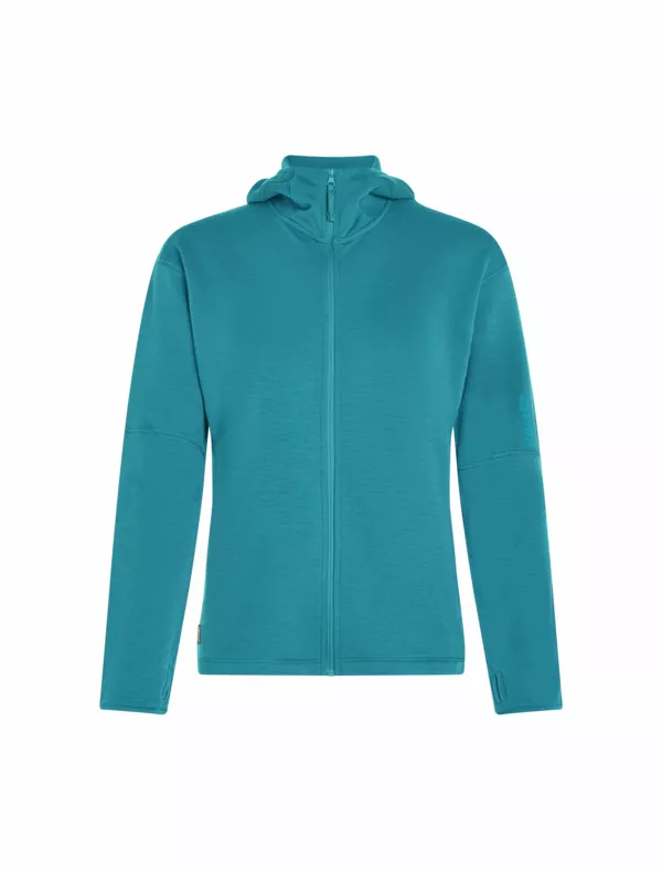 Zdjęcie 0 produktu Bluza Icebreaker Merino 360 RealFleece Elemental Longsleeve Zip Hoodie Women