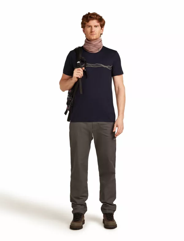 Zdjęcie 6 produktu Koszulka Icebreaker Merino Tech Lite SS Tee Mountain Pulse Men