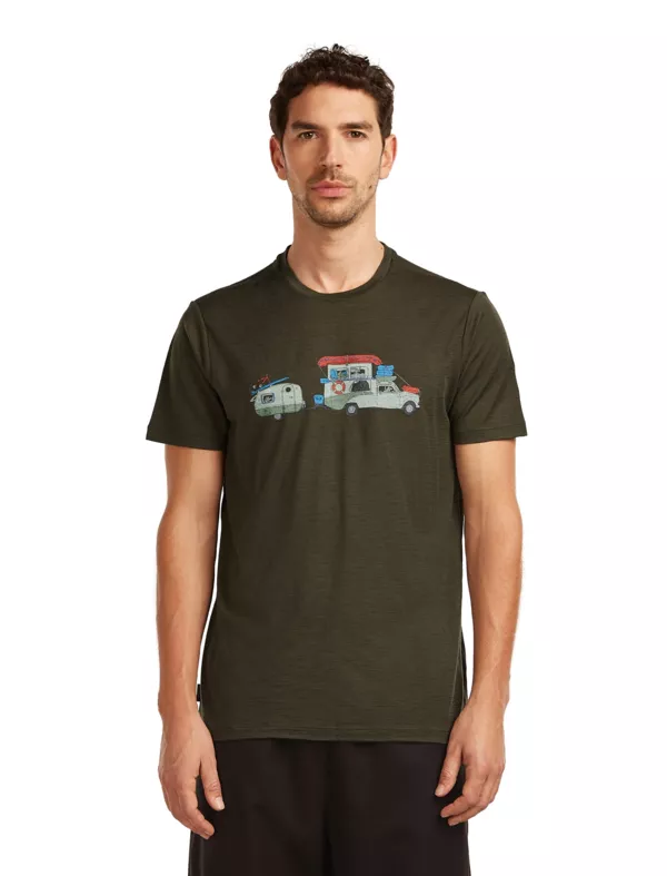 Zdjęcie 1 produktu Koszulka Icebreaker Merino 150 Tech Lite SS Tee Transportage Men