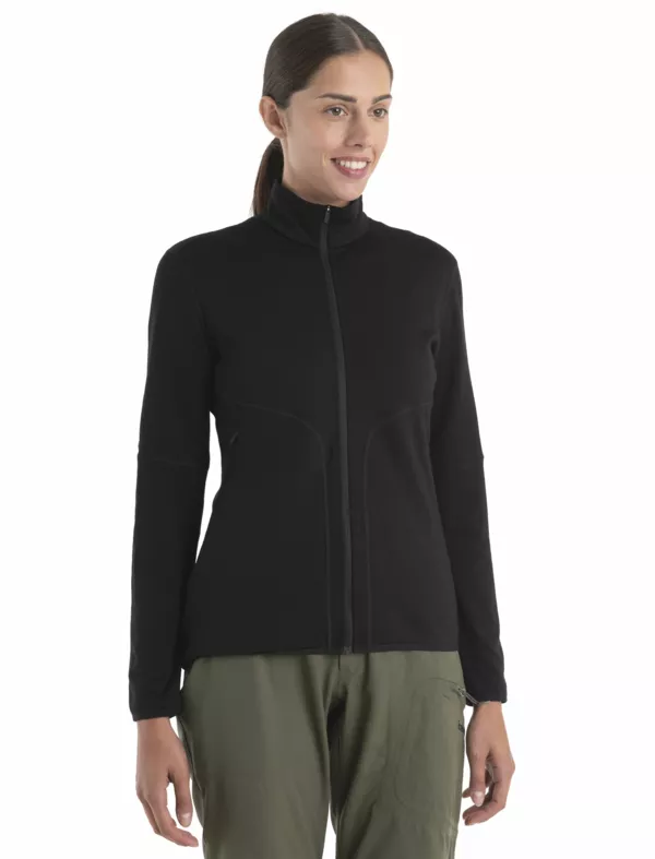 Zdjęcie 2 produktu Bluza Icebreaker Merino 560 RealFleece Elemental LS Zip Hoodie Women