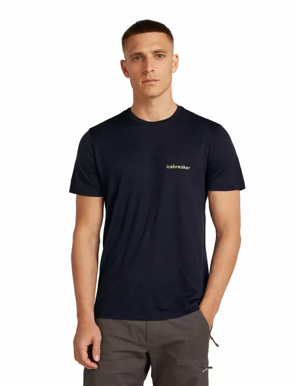 Zdjęcie 1 produktu Koszulka Icebreaker Merino Tech Lite SS Tee Wordmark Men